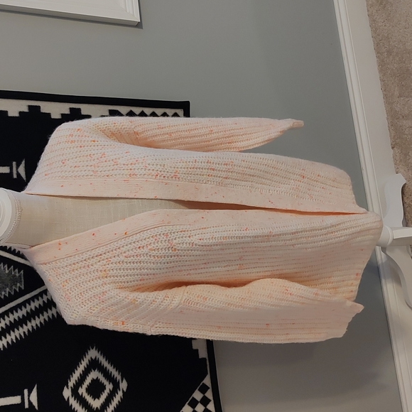 🥰NWOT American Eagle Oversized Tight Knit Campus Fit No Button Cardigan, Medium - Picture 2 of 12